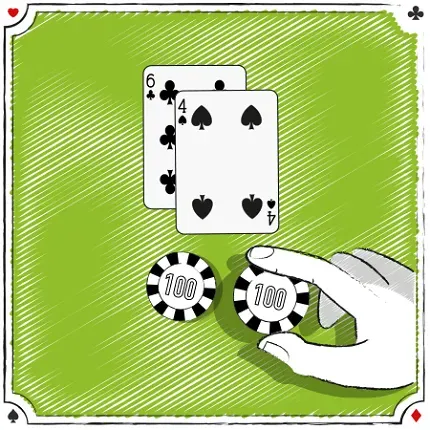 Blackjack dubbla insatsen